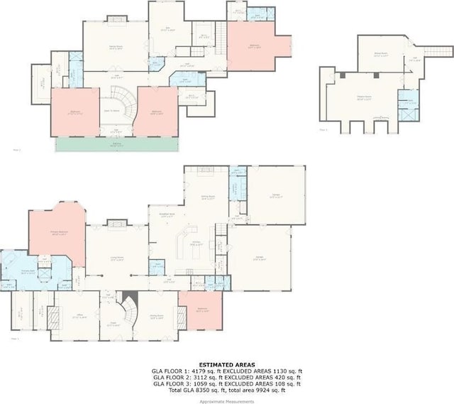 4523 Fox Brook Ln, Charlotte, NC 28211 - home floor plan