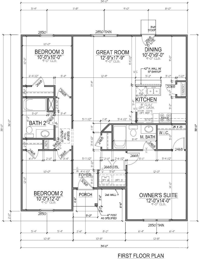 floor plan / room layout