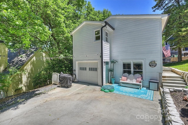 27037 Tidal Way, Tega Cay, SC 29708 - view of side of property with an attached garage and concrete driveway