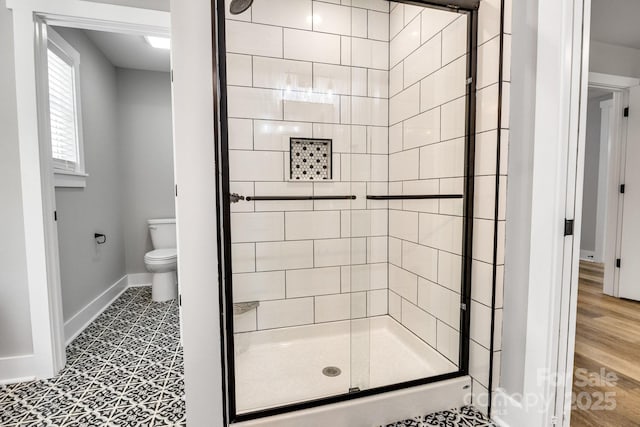 1222 Summerhill St SW, Lenoir, NC 28645 - full bath featuring a stall shower