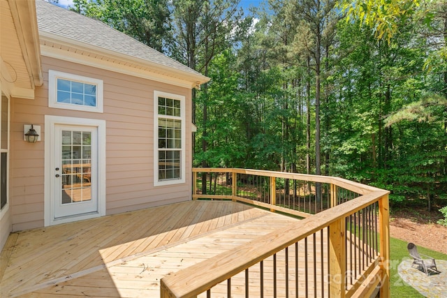 104 Whiterock Dr, Mount Holly, NC 28120 - view of wooden deck
