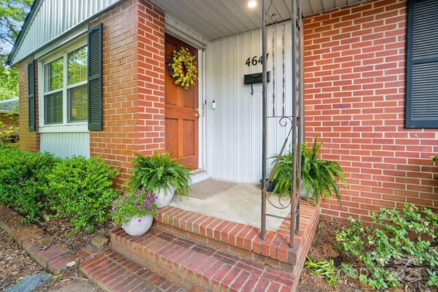 4647 General Pershing Dr, Charlotte, NC 28209 - view of exterior entry with brick siding