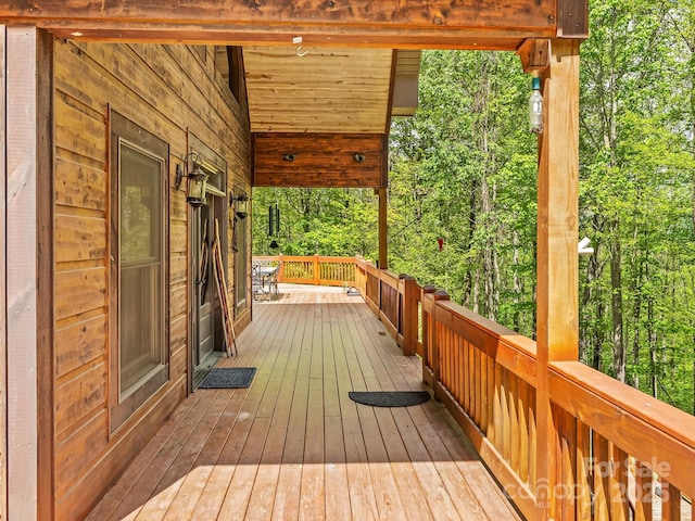 917 Otter Mountain Rd, Topton, NC 28781 - view of deck