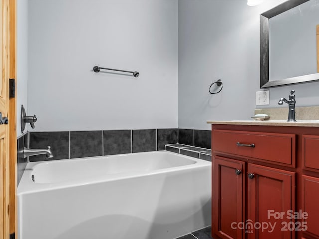 917 Otter Mountain Rd, Topton, NC 28781 - bathroom with a bath and vanity