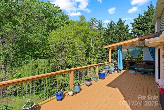 50 Pinerose Dr, Weaverville, NC 28787 - view of deck