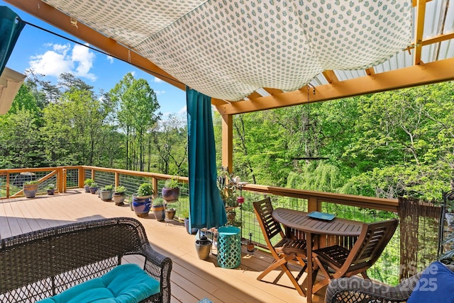50 Pinerose Dr, Weaverville, NC 28787 - view of deck