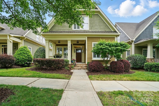 15714 Laurel Oak Cres, Davidson, NC 28036 - view of front of house with covered porch