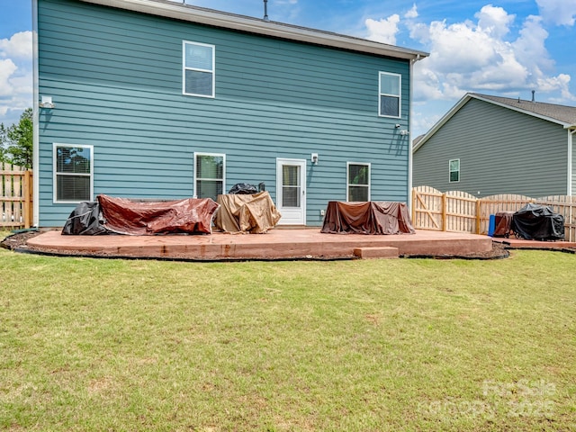 6381 Trinity Crossing Cir, Kannapolis, NC 28081 - view of rear view of house