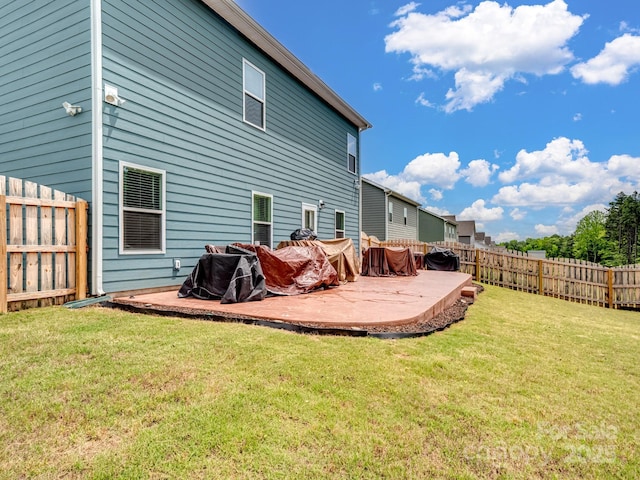 6381 Trinity Crossing Cir, Kannapolis, NC 28081 - rear view of property featuring a patio