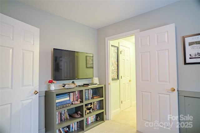interior space with carpet