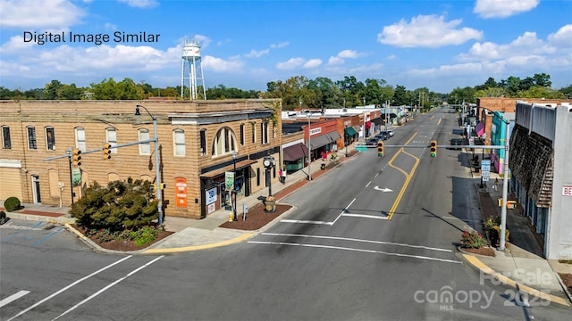 102 Rose Ln Unit 1437, Pageland, SC 29728 - view of asphalt street with street lighting, curbs, and sidewalks