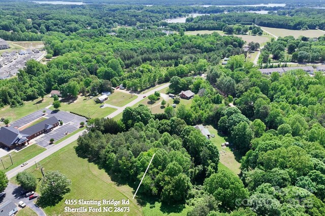 4155 Slanting Bridge Rd, Sherrills Ford, NC 28673 - bird's eye view of a heavily wooded area