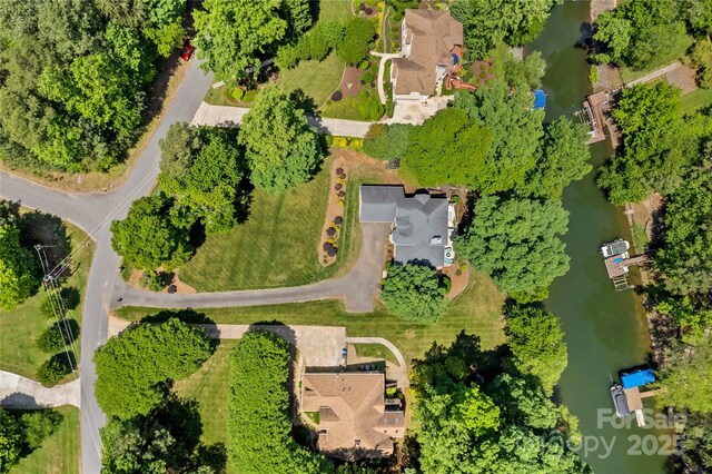 141 Ridge Top Rd, Mooresville, NC 28117 - aerial view of a nearby body of water