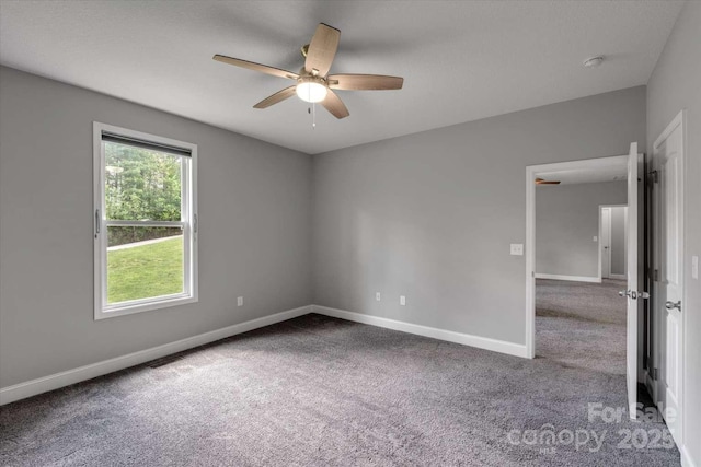 36 Nader Ave, Weaverville, NC 28787 - unfurnished room featuring carpet floors and a ceiling fan