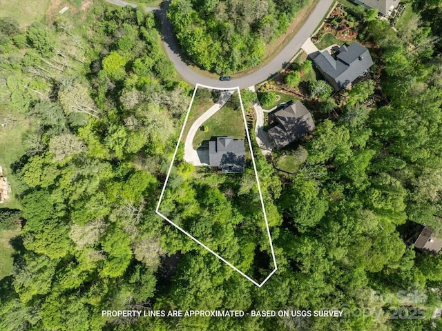 36 Nader Ave, Weaverville, NC 28787 - aerial overview of property's location featuring property boundaries highlighted