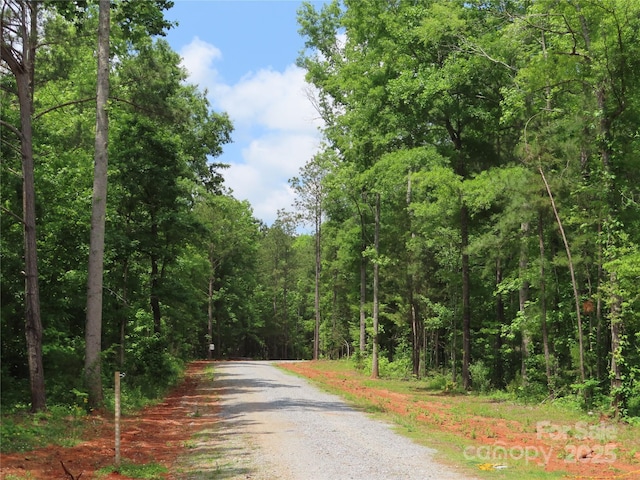 2099 Cedar Rd, York, SC 29745 - view of dirt / gravel road with a forest view