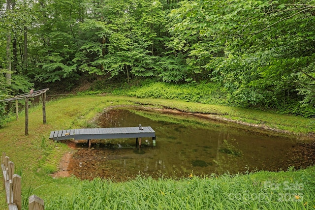 10 Kettle Creek Ln, Brevard, NC 28712 - view of yard featuring a water view
