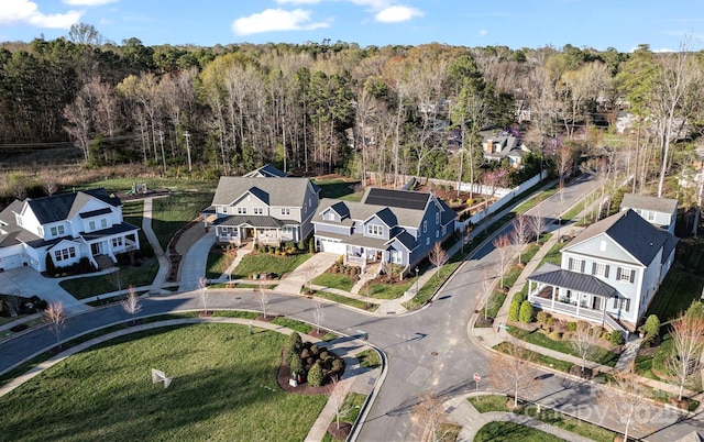 1502 Matthew Mcclure Cir, Davidson, NC 28036 - aerial view of property and surrounding area with nearby suburban area and a forest
