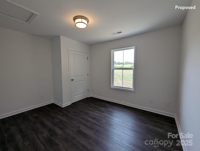 TBD Alf Hoover Rd Unit 4, Lincolnton, NC 28092 - spare room featuring baseboards and dark wood finished floors