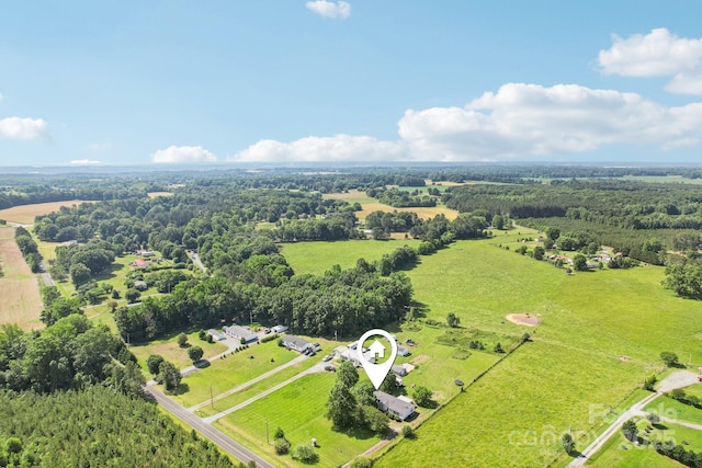 4122 Canal Rd, Marshville, NC 28103 - overview of rural landscape