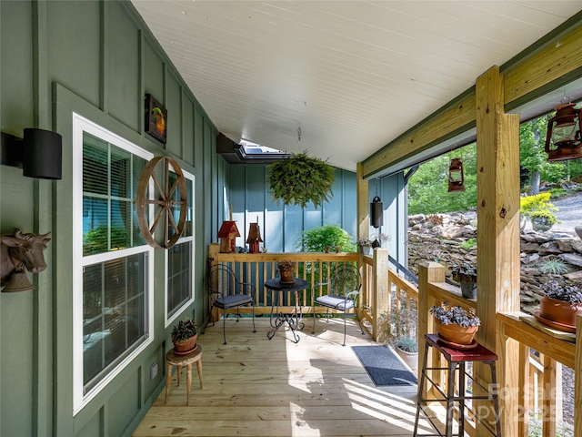1846 Utah Mountain Rd, Waynesville, NC 28785 - deck featuring a porch