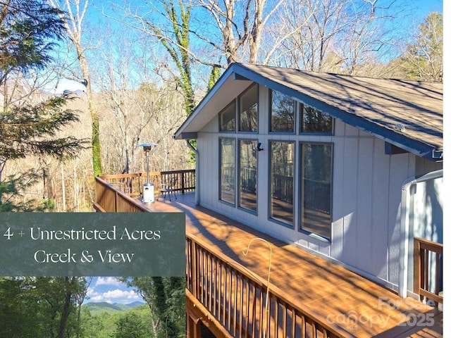 202 Otto Heights Rd, Franklin, NC 28734 - view of deck