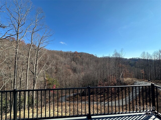 3149 Winter Hawk Ln, Lenoir, NC 28645 - mountain view featuring a heavily wooded area