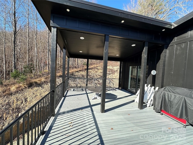 3149 Winter Hawk Ln, Lenoir, NC 28645 - view of deck