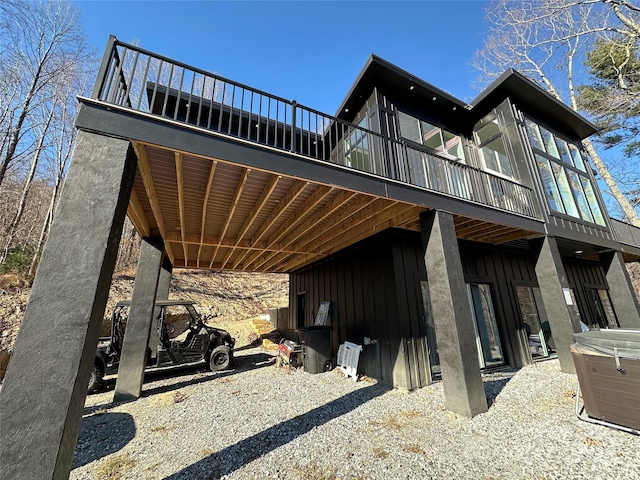 3149 Winter Hawk Ln, Lenoir, NC 28645 - view of car parking featuring a carport