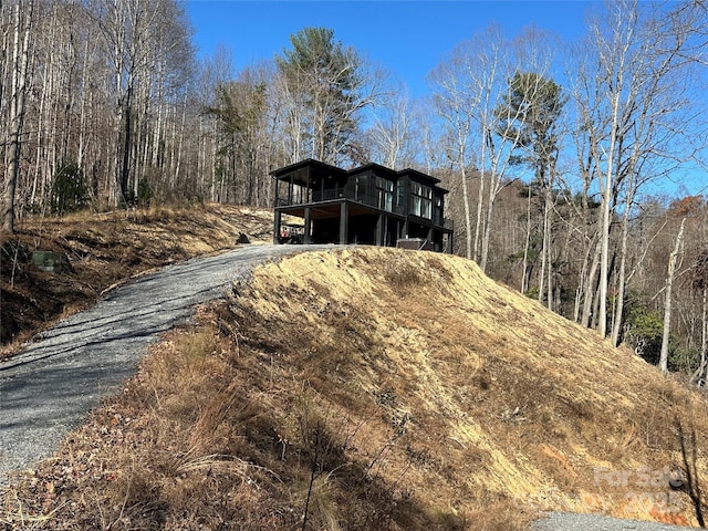 3149 Winter Hawk Ln, Lenoir, NC 28645 - view of front of property with asphalt driveway and a carport