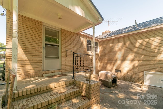 28782 Canton Rd Unit A, Albemarle, NC 28001 - view of patio / terrace with grilling area and covered porch