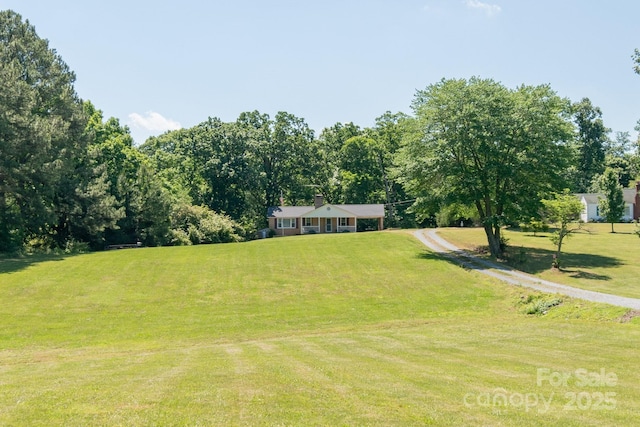 28782 Canton Rd Unit A, Albemarle, NC 28001 - view of green lawn featuring dirt driveway