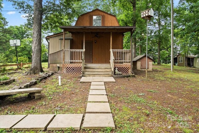 603 Sunnybrook Dr, Monroe, NC 28110 - view of shed with a porch