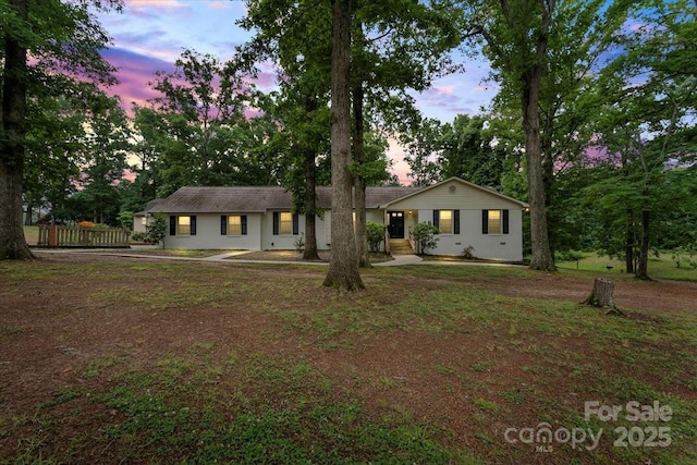 603 Sunnybrook Dr, Monroe, NC 28110 - view of ranch-style house
