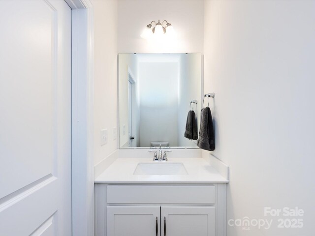 2141 Bexar Trl, Matthews, NC 28105 - half bathroom with vanity