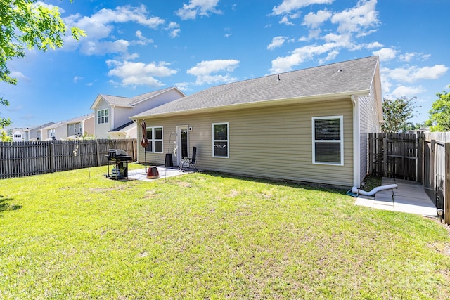 12792 Clydesdale Dr, Midland, NC 28107 - back of property featuring a patio area