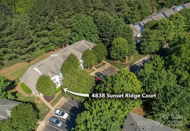 4938 Sunset Ridge Ct, Charlotte, NC 28269 - bird's eye view