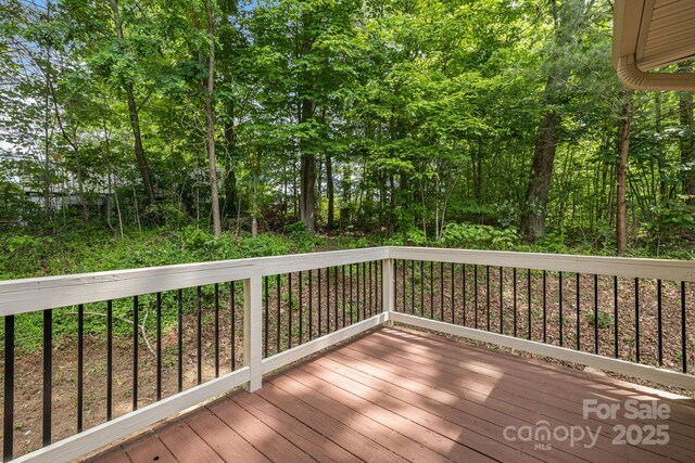 10 Coral Berry Dr, Candler, NC 28715 - view of wooden deck