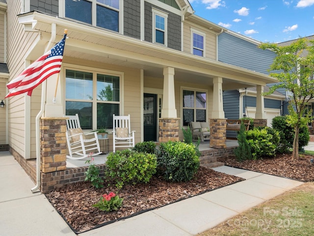 5013 Hamilton Mill Dr, Waxhaw, NC 28173 - view of front of house featuring covered porch