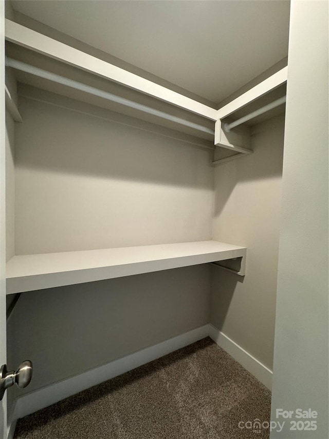 2012 Crown Point Dr Unit A, Albemarle, NC 28001 - walk in closet featuring dark colored carpet