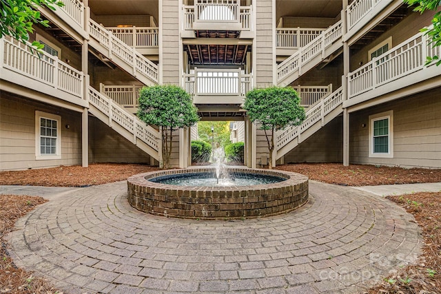 surrounding community featuring stairway