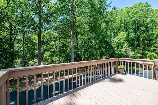 view of deck