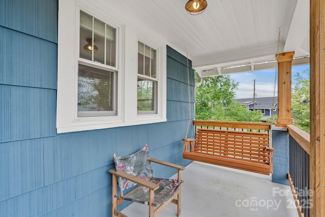 30 Joyner Ave, Asheville, NC 28806 - balcony with covered porch
