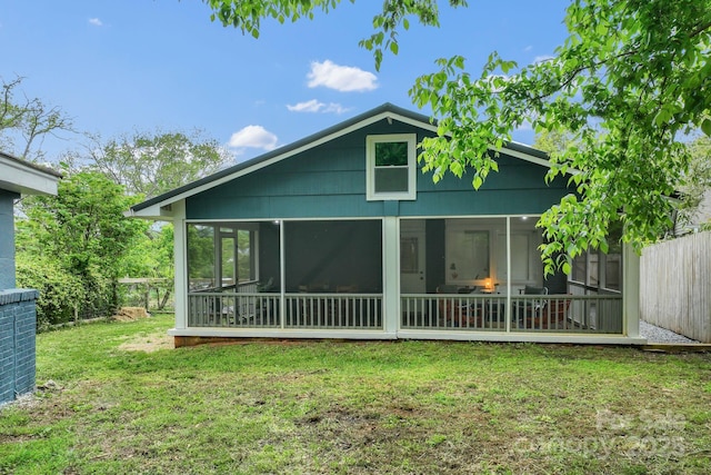 30 Joyner Ave, Asheville, NC 28806 - back of property with a sunroom and central AC