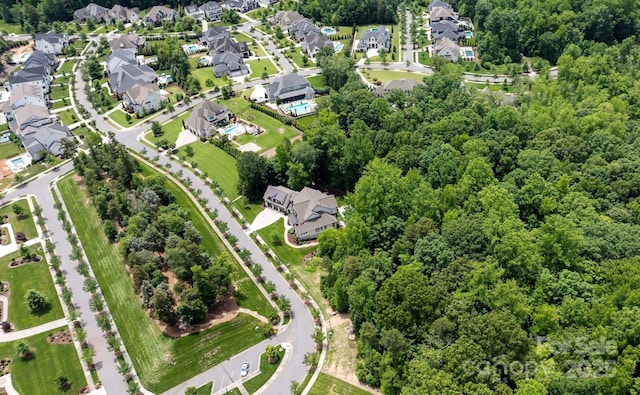 17416 Gillican Overlook Rd, Davidson, NC 28036 - aerial overview of property's location featuring nearby suburban area