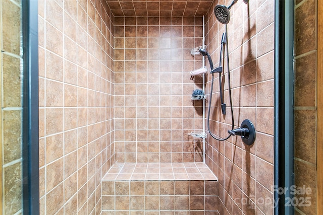 58 Great Aspen Way, Black Mountain, NC 28711 - full bath featuring tiled shower