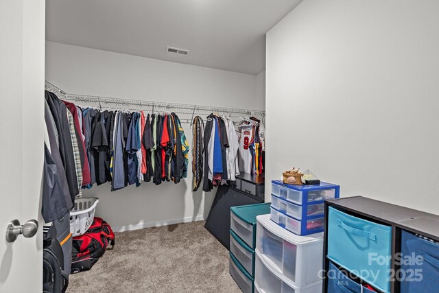 5207 Maynard Hill Dr, Monroe, NC 28110 - spacious closet featuring carpet flooring