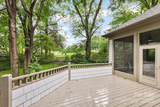 3932 Rounding Run Rd, Charlotte, NC 28277 - view of wooden terrace