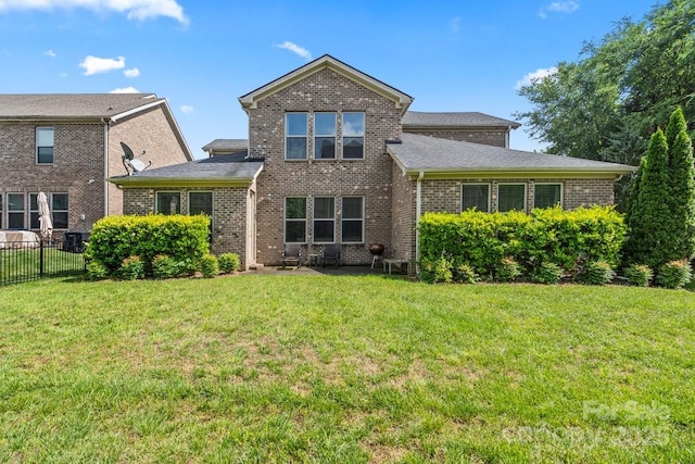 8514 Ellington Park Dr, Charlotte, NC 28277 - back of property with brick siding