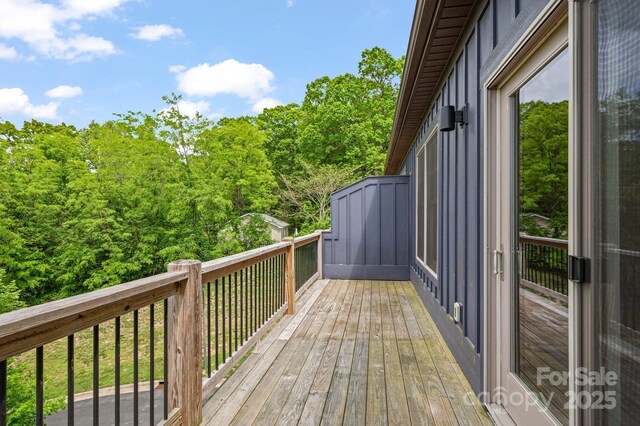 200 N Skyloft Dr Unit 2, Asheville, NC 28801 - view of wooden terrace